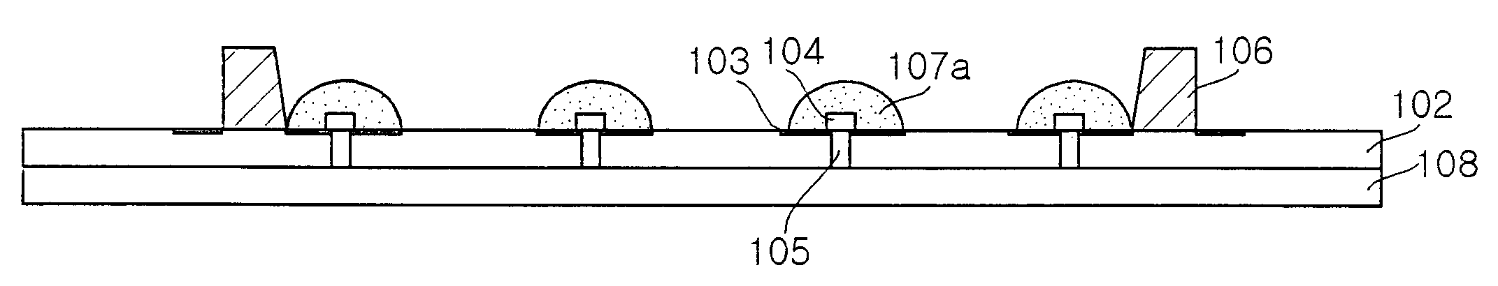 Light emitting diode module for line light source