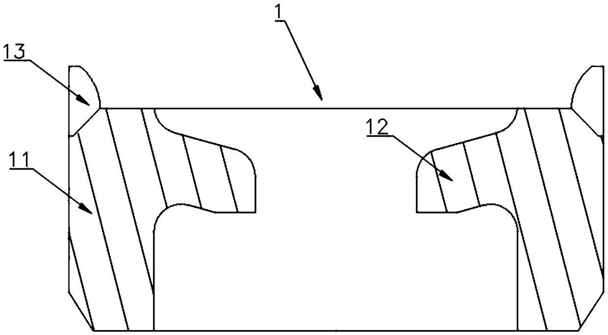 Micro fan adopting H-shaped retaining ring