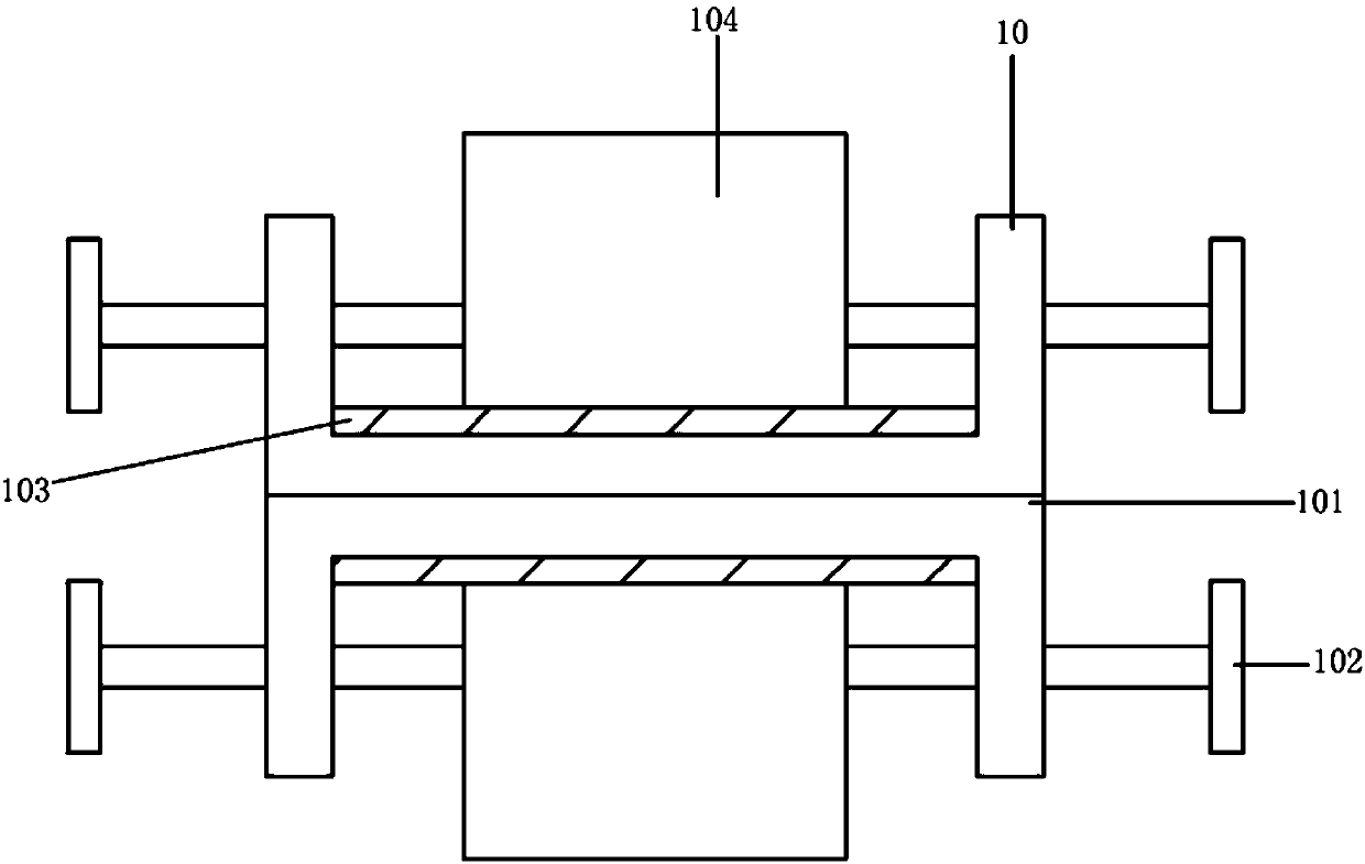 Wood drying device capable of recycling heat energy and heat energy recycling method