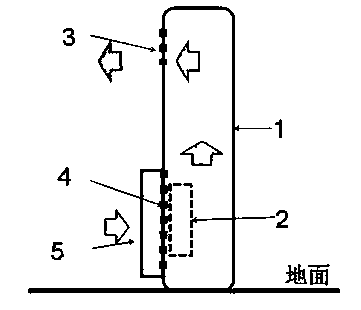 Cabinet air conditioner air filter cover