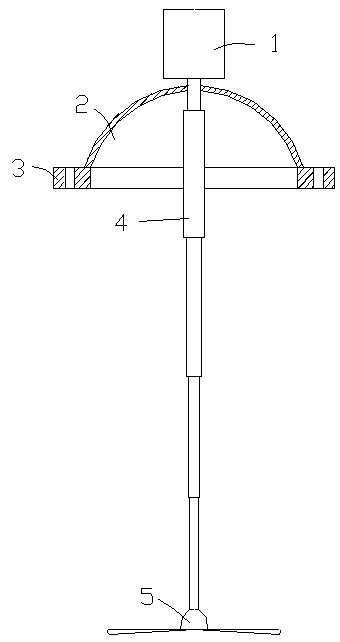 Extension type stirring device