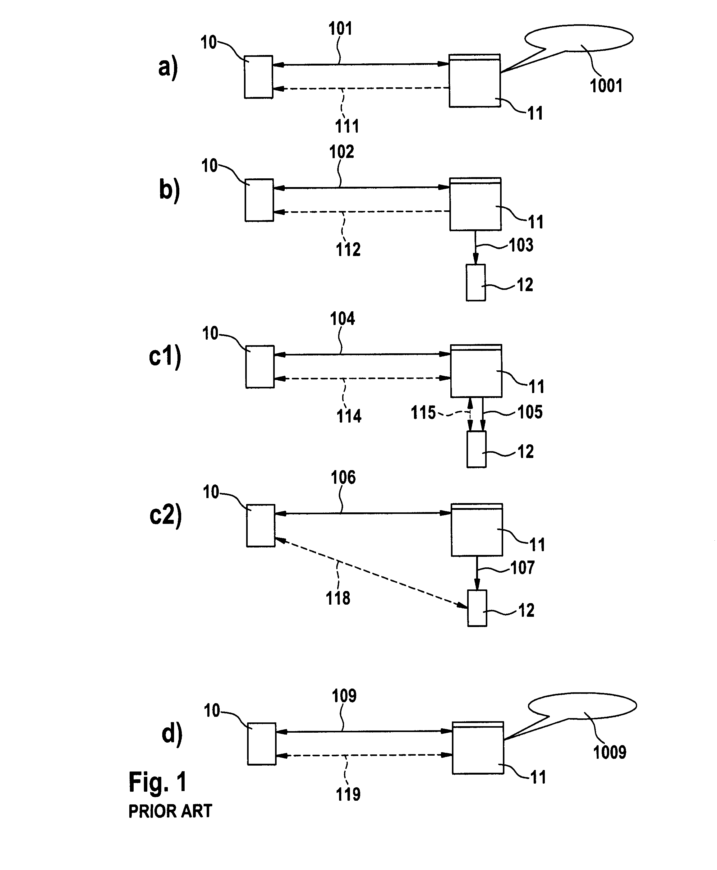 Method of setting up a call-back