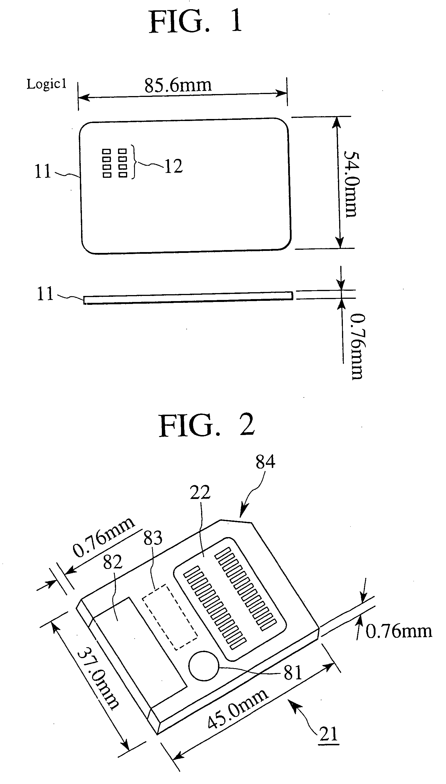 Data storage medium with certification data