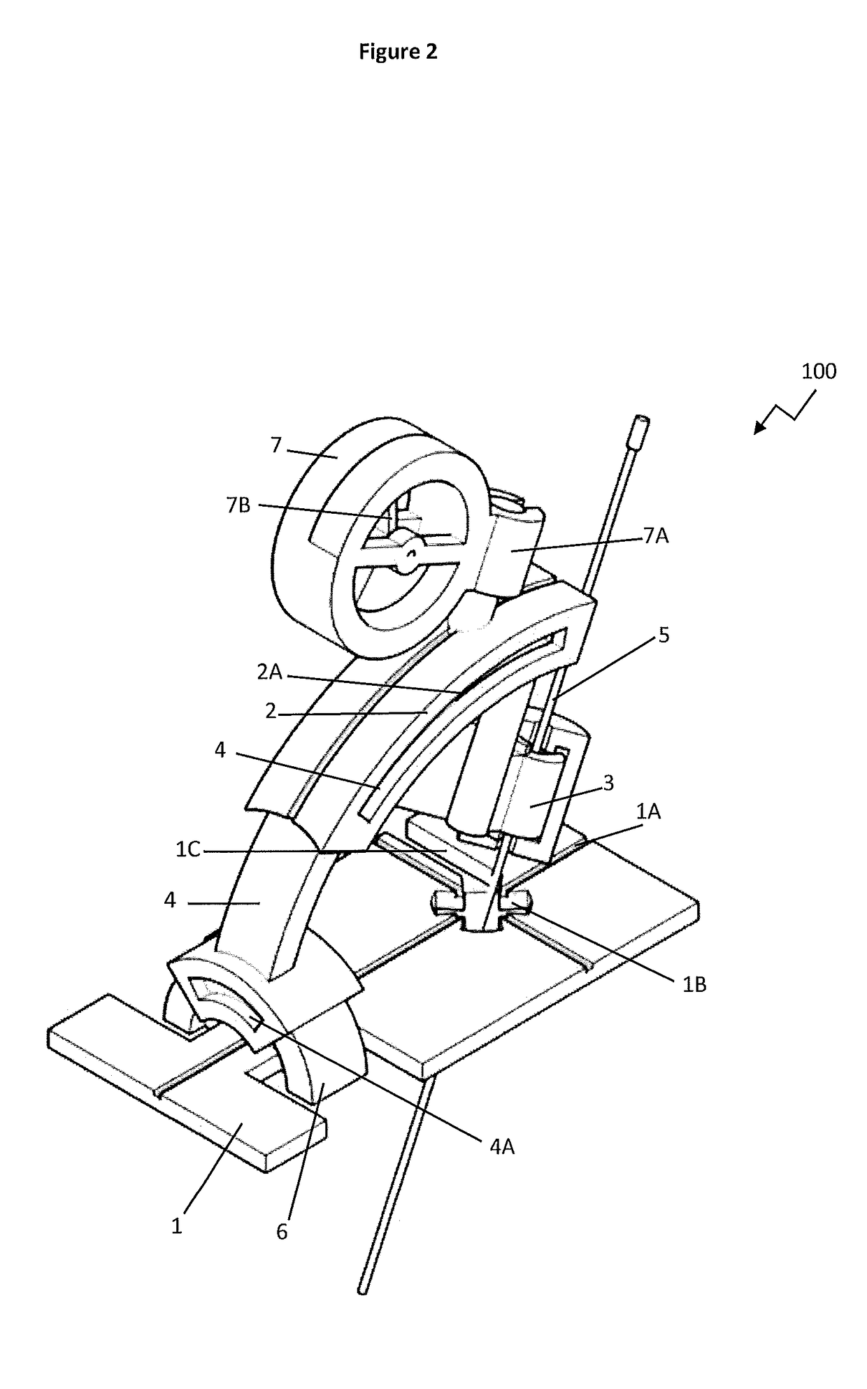 An apparatus for guiding a surgical needle