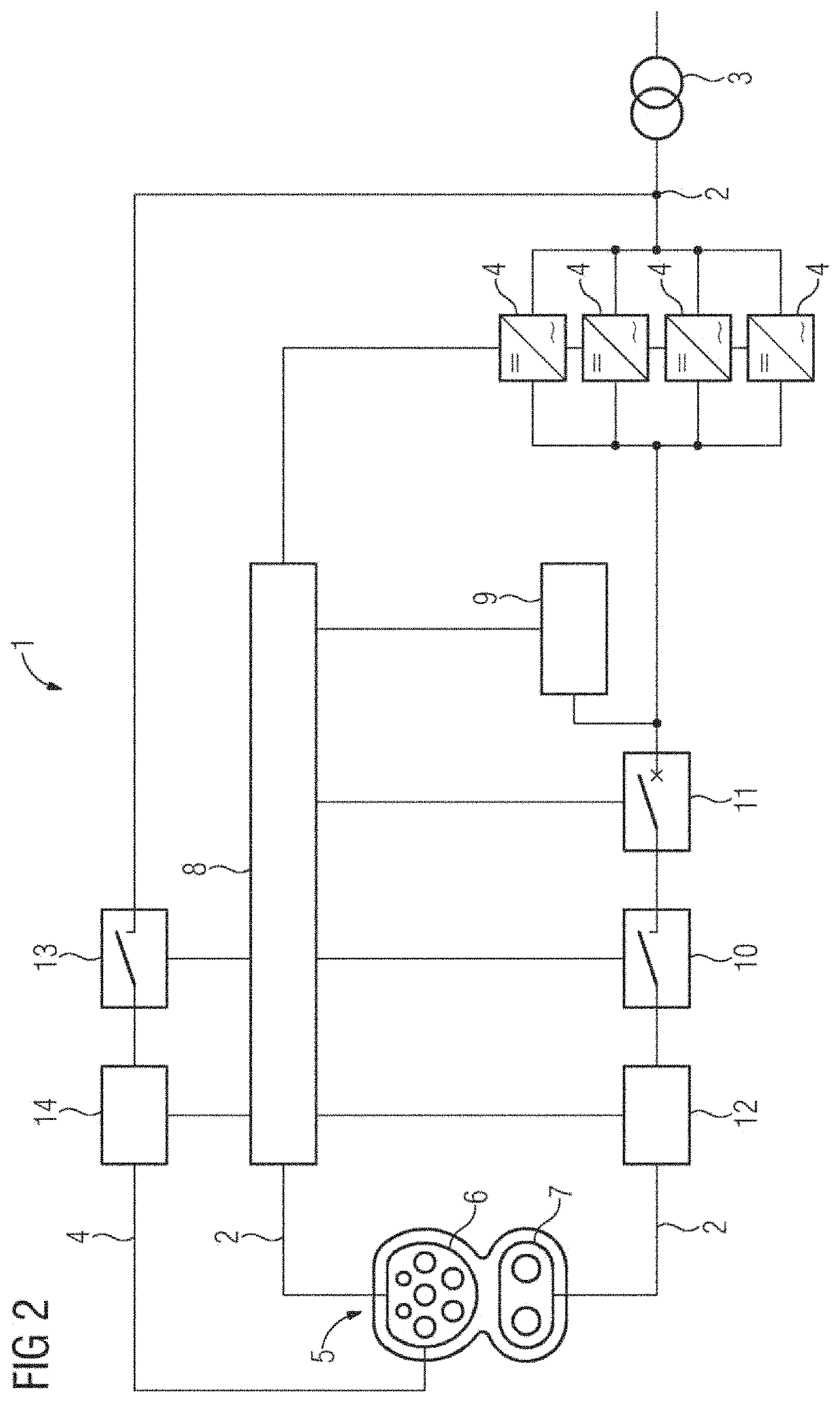 Charging systems for charging electrical energy storage devices of electric vehicles and associated methods