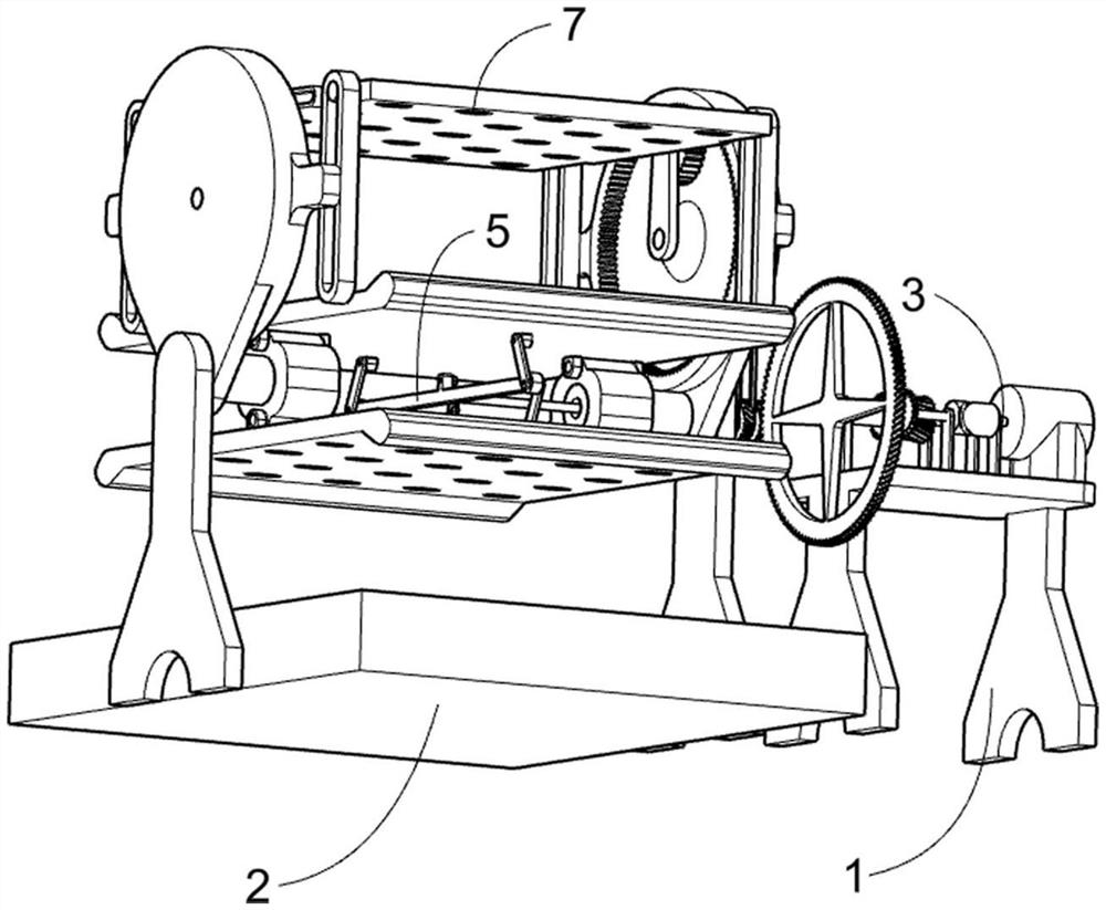 A shell breaking device for pistachio processing