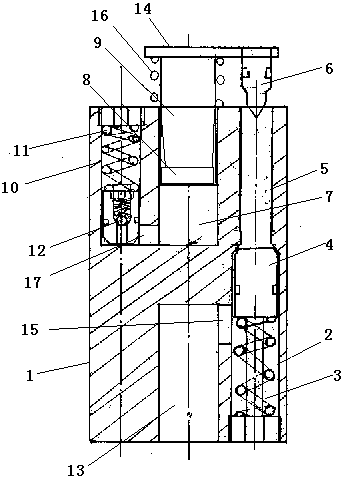 Layered oil production unidirectional pipe column continuous reversing device and method