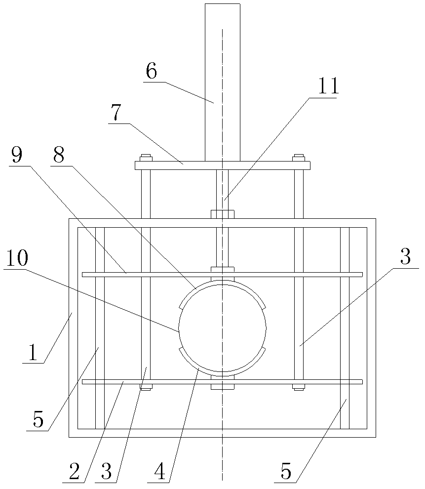 Slips mechanism for manufacturing sand prevention screen pipe and clamping method