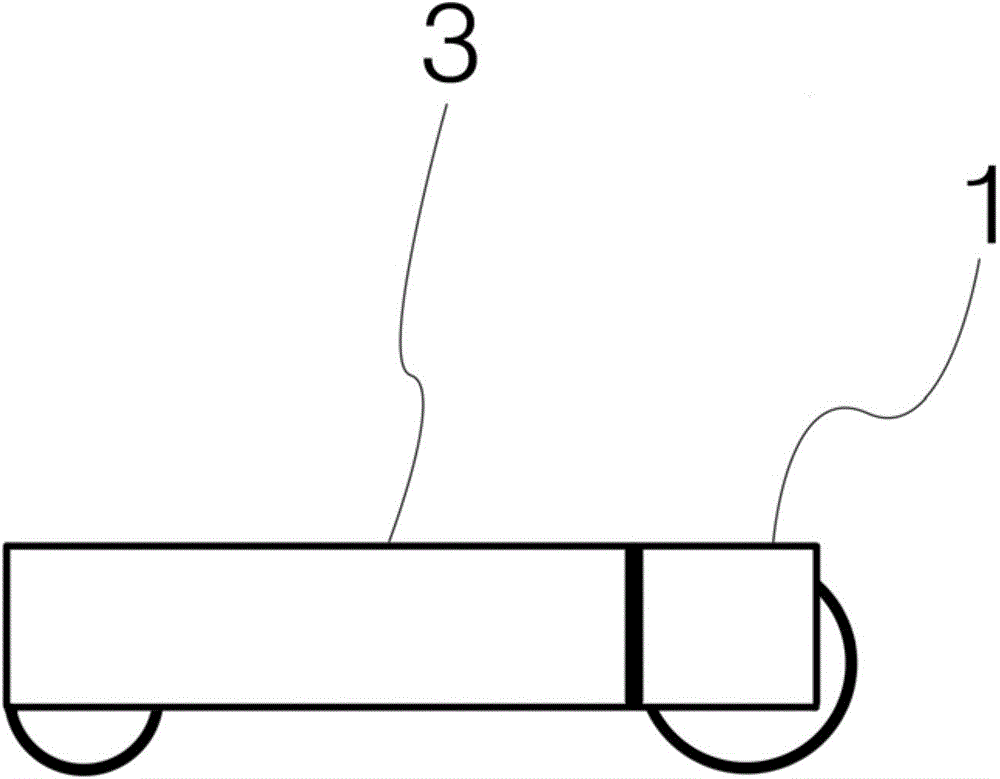 Power supply cart capable of supplying power for electric vehicle and electric vehicle capable of accommodating power supply cart