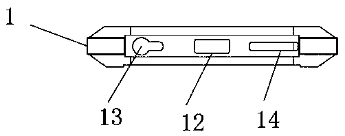 Mobile phone shell with good shock resistance and drop resistance