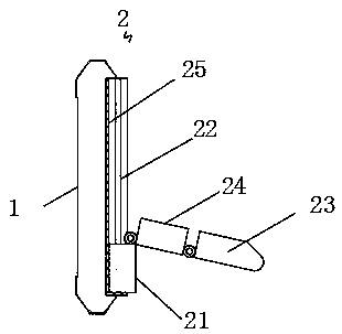 Mobile phone shell with good shock resistance and drop resistance