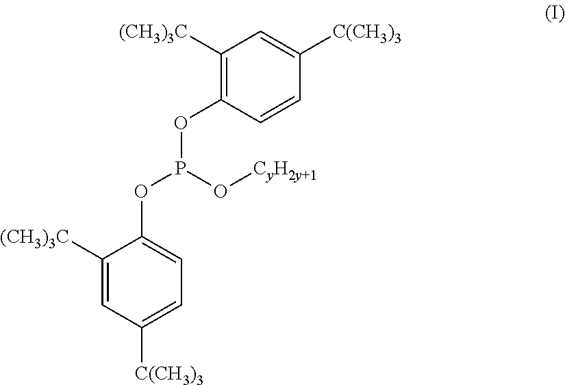 Alkylphenol free - liquid polymeric polyphosphite polymer stabilizers