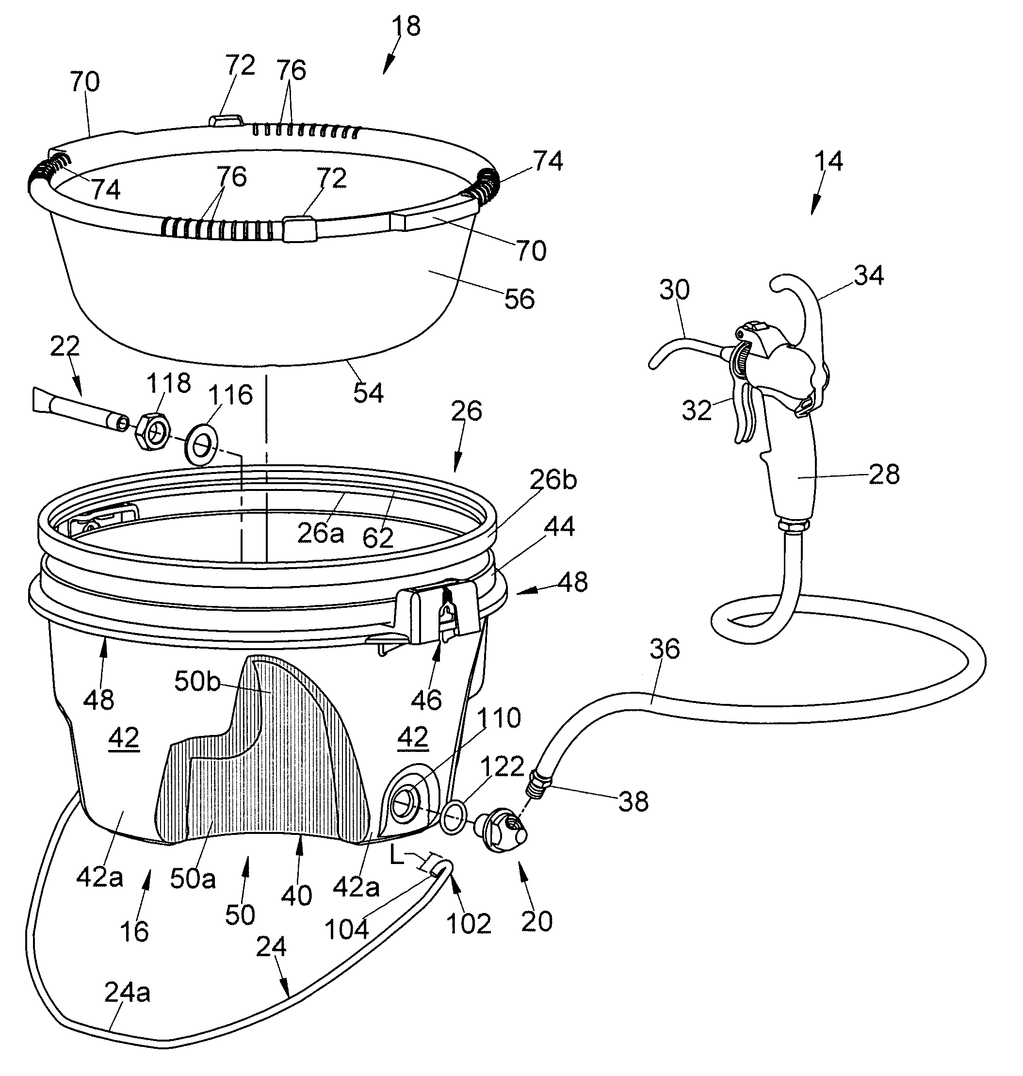 Oil container and dispenser