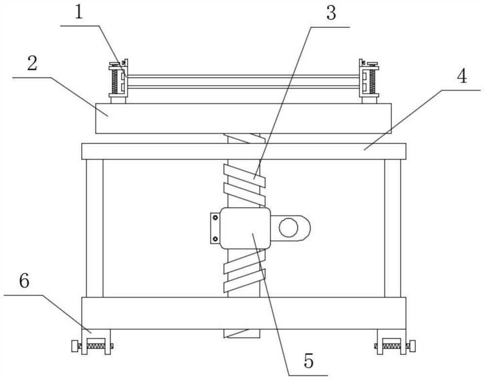 Spiral stabilizing mechanism suitable for transformer and implementation method thereof