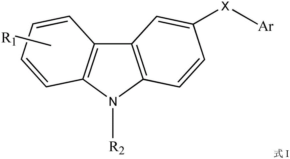 High-dispersion carbazole sulfonamide derivatives and preparation method thereof