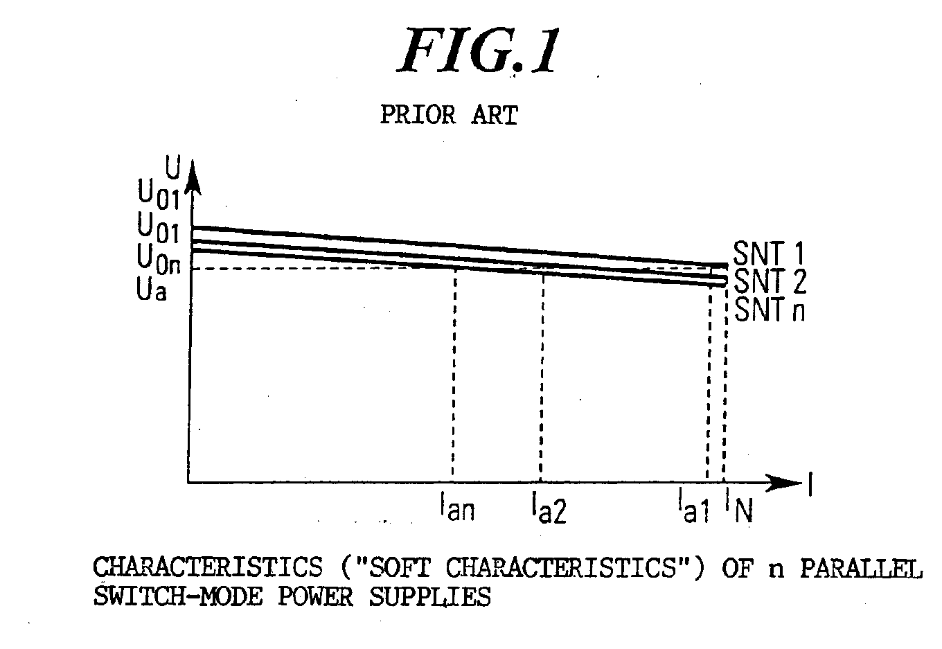 Power supply device comprising several switched-mode power supply units that are connected in parallel