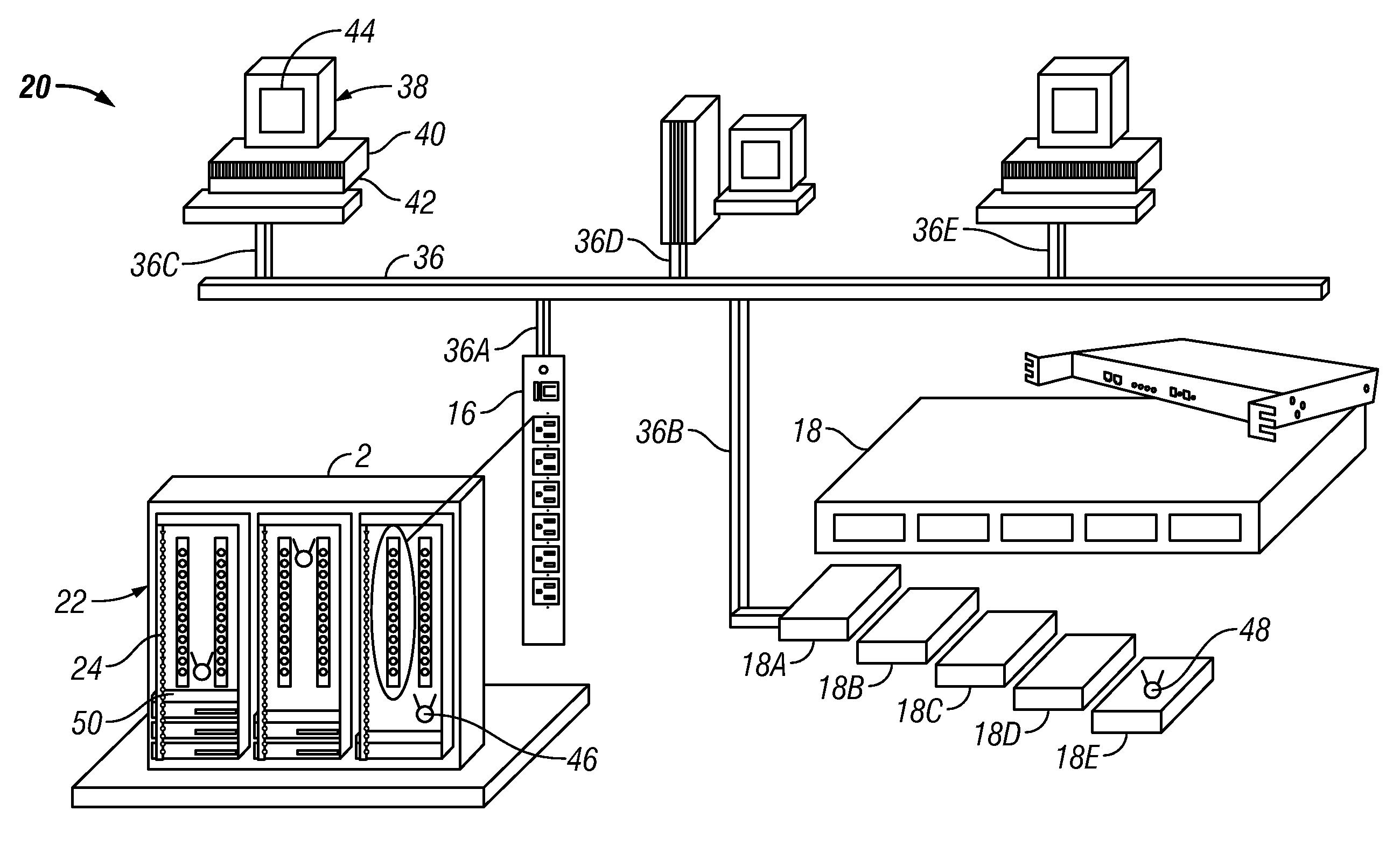 Intelligent track system for mounting electronic equipment