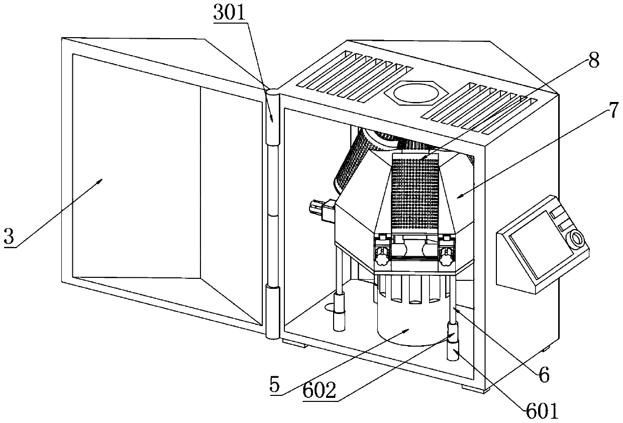 Non-heated rotary dehydration equipment