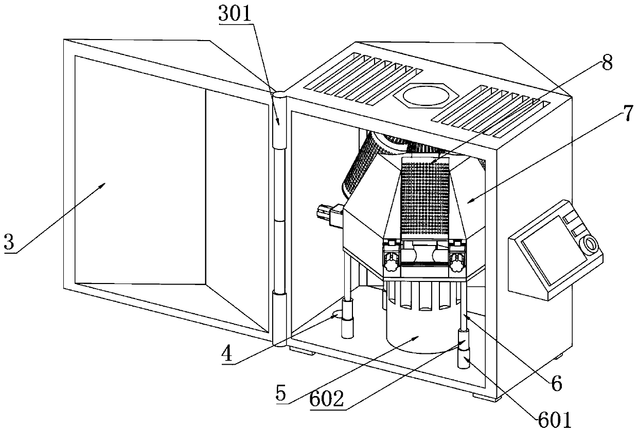 Non-heated rotary dehydration equipment