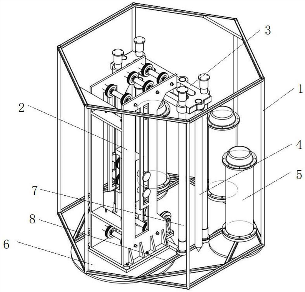 Submarine sediment acoustic in-situ detection equipment