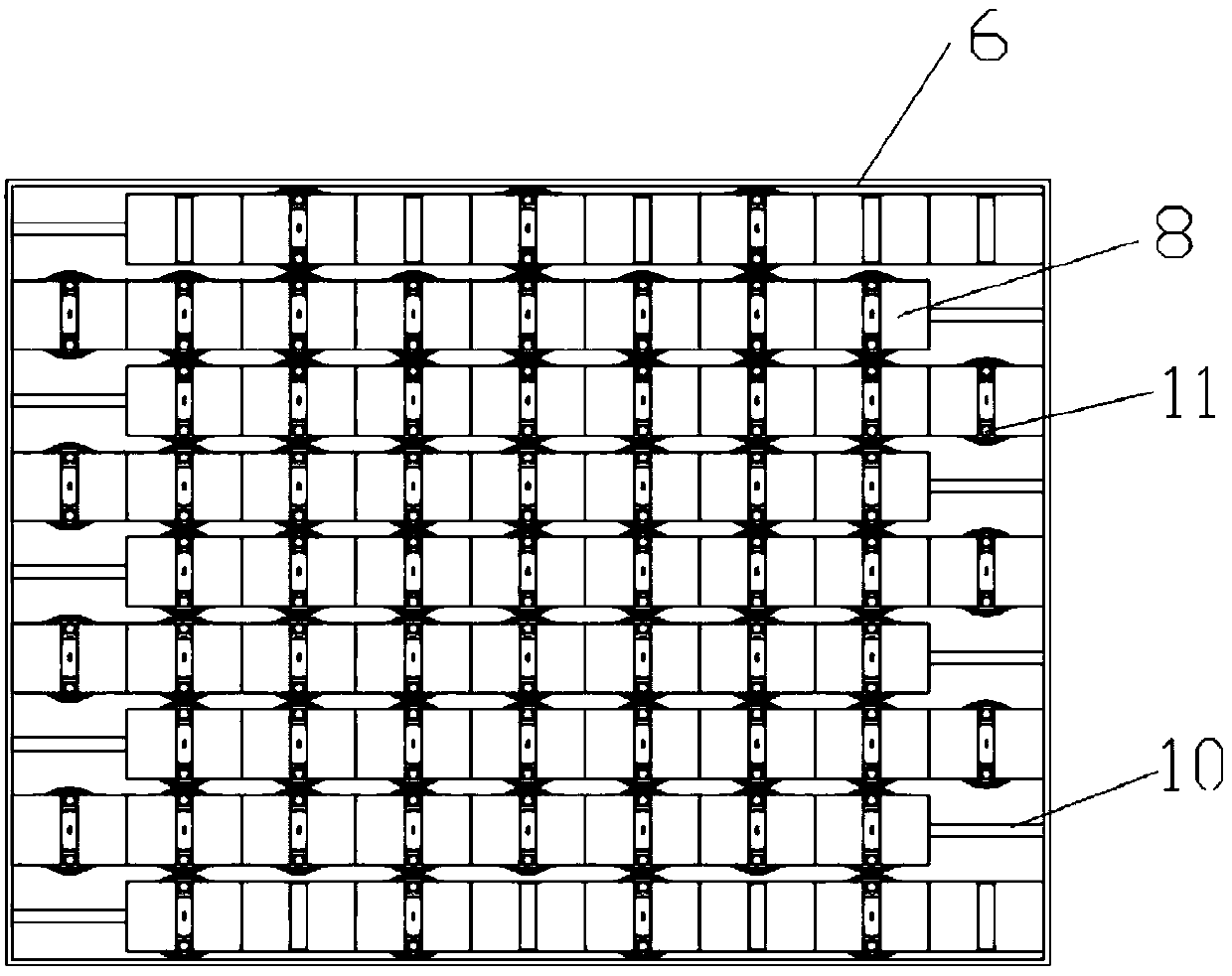 Cylindrical bearing yarn carrier and three-dimensional knitting machine adopting same