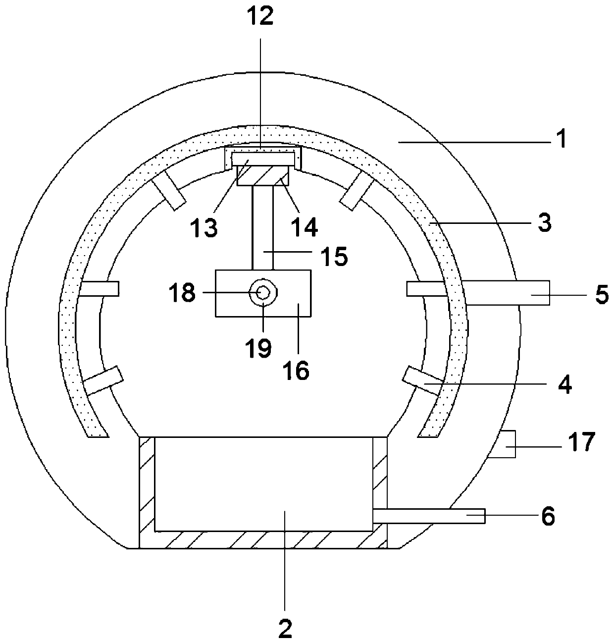 Special cleaning equipment for cleaning medical shaft joint device