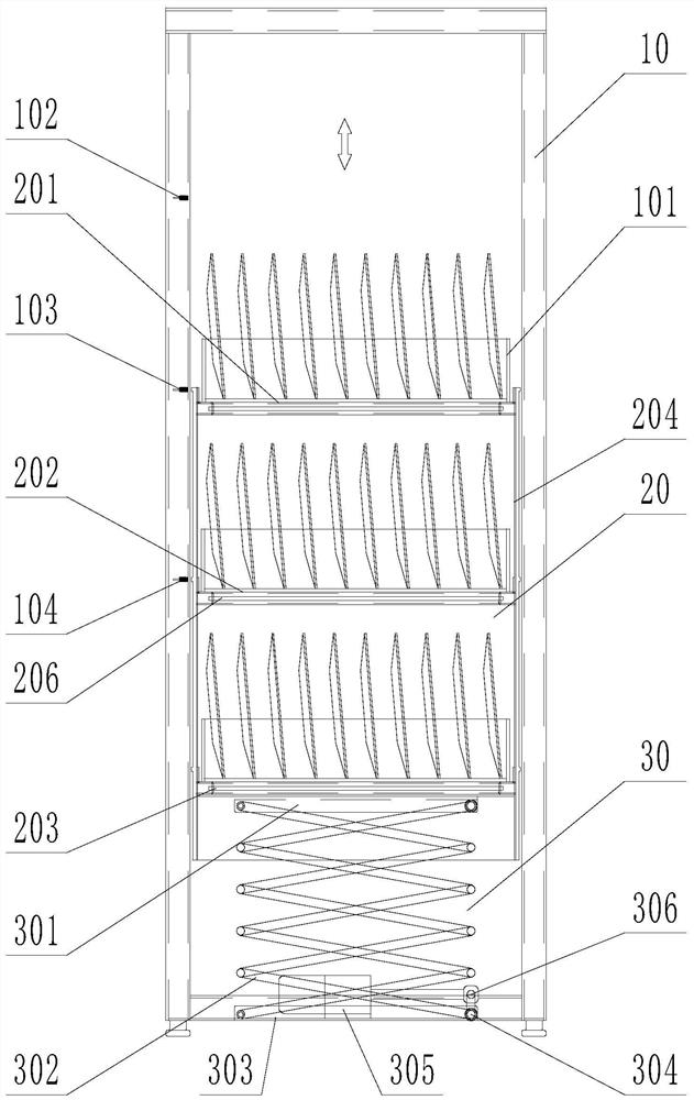 A bowl and basket storage device and cleaning system