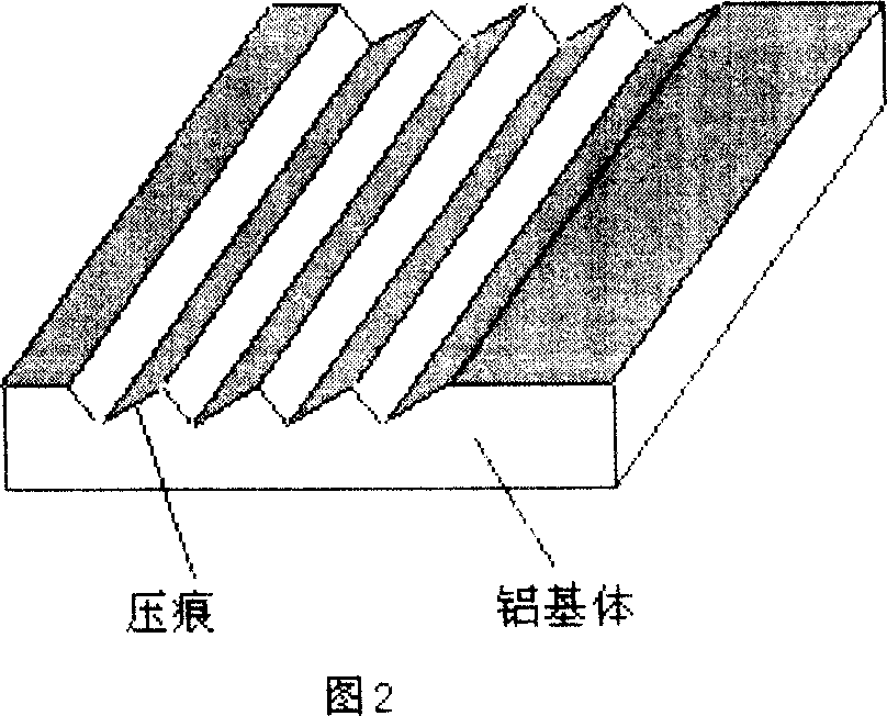 Prepn process of periodic nanometer titania line