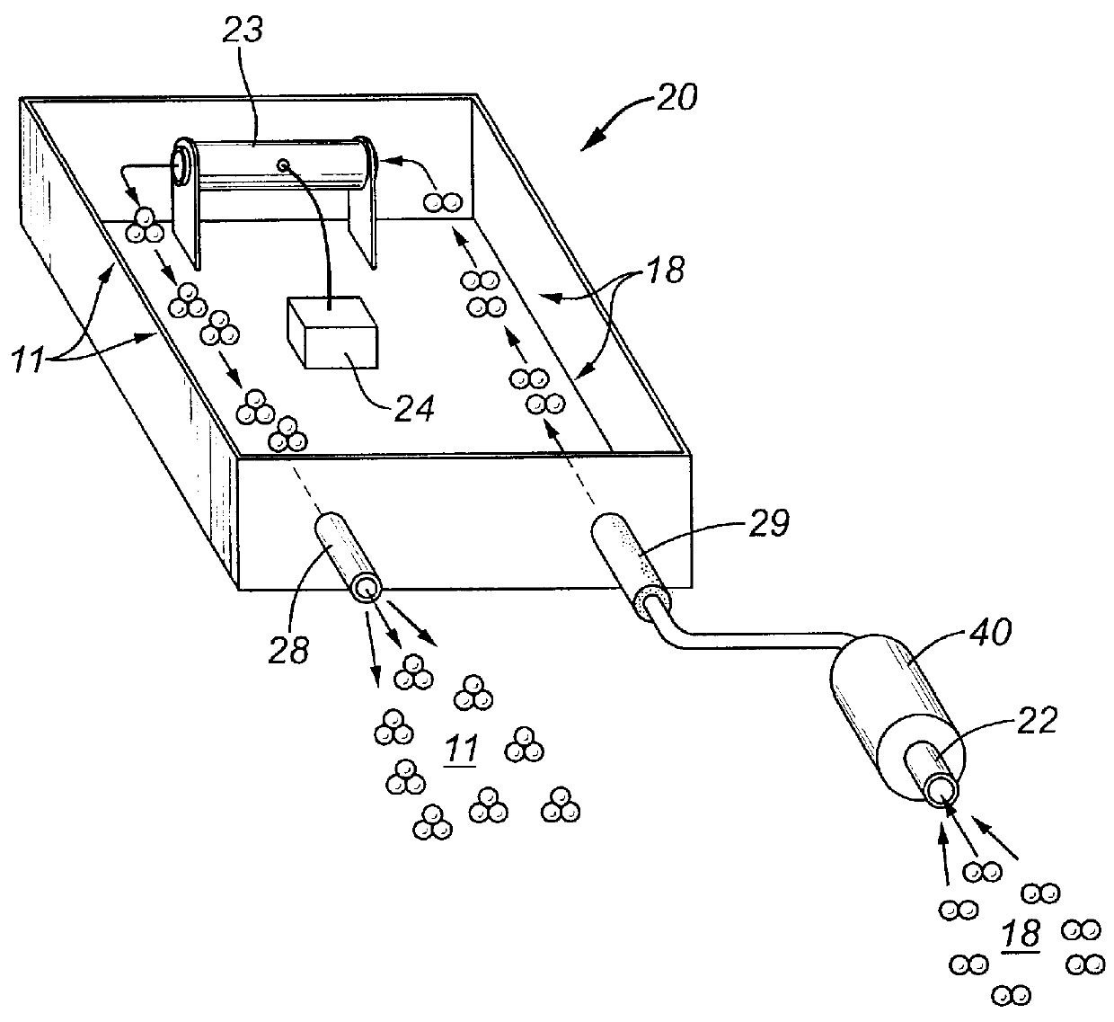 Automated purification of air with ozone