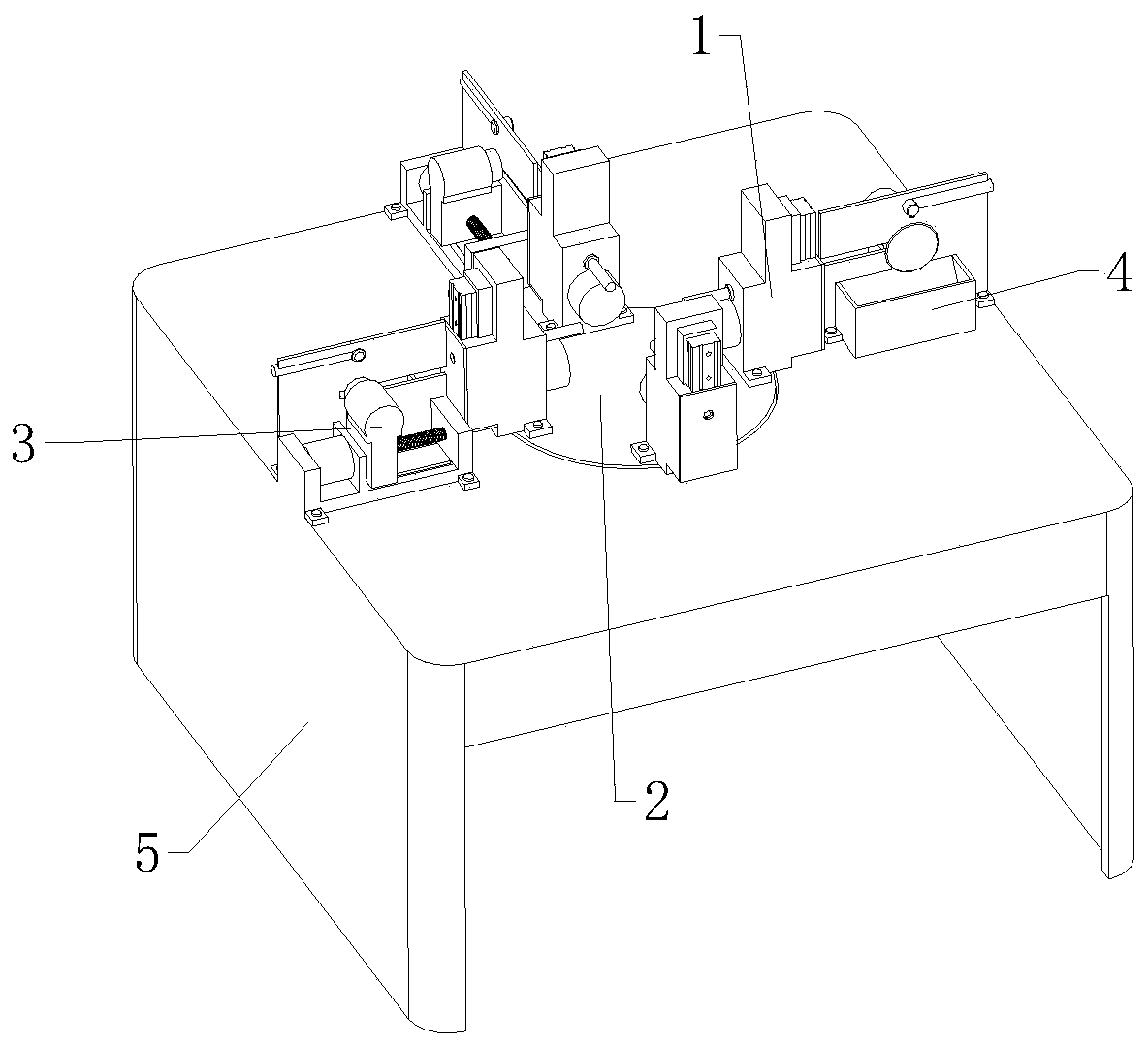 Needle tip batch grinding equipment for medical suture needles