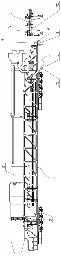 Rocket transfer erection system