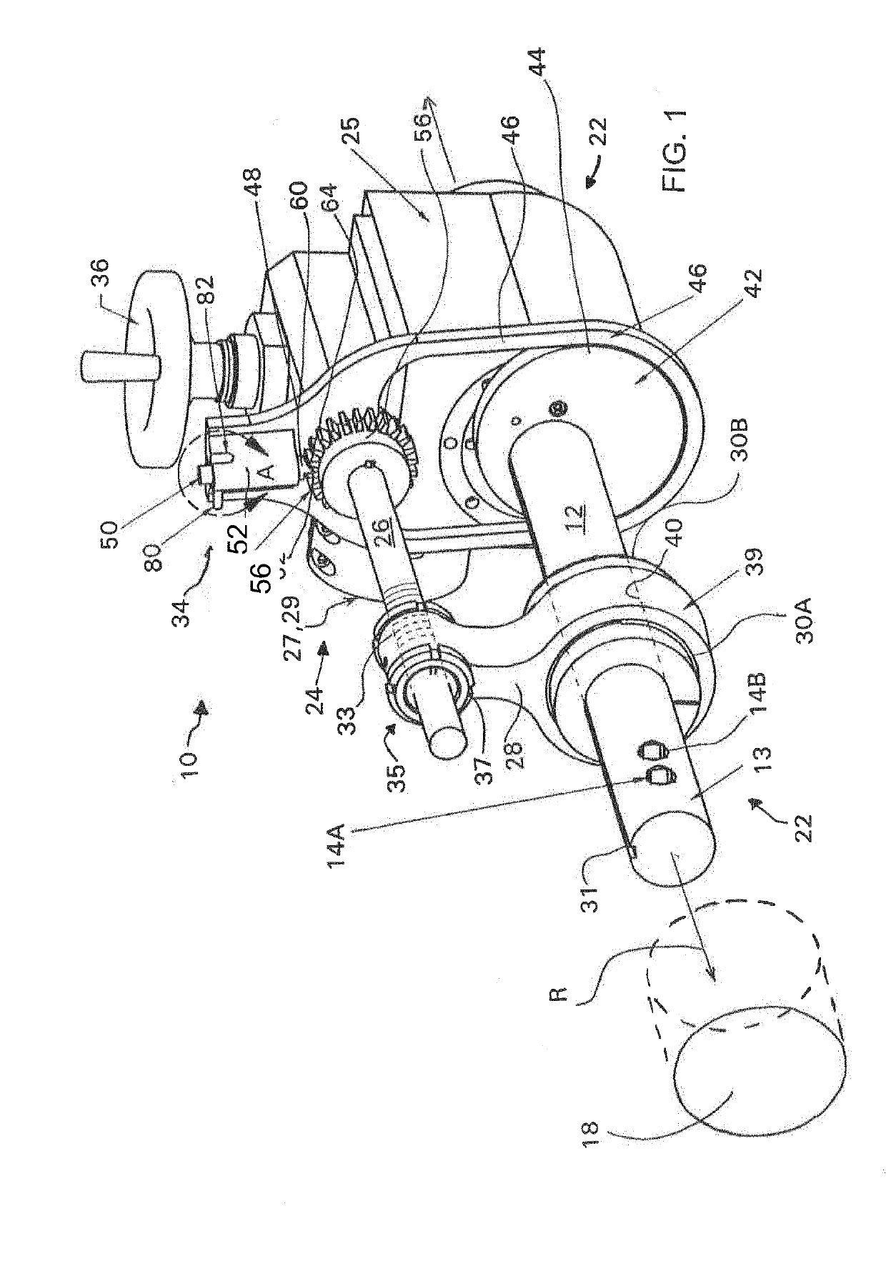 Disengagement mechanism for boring bar apparatus