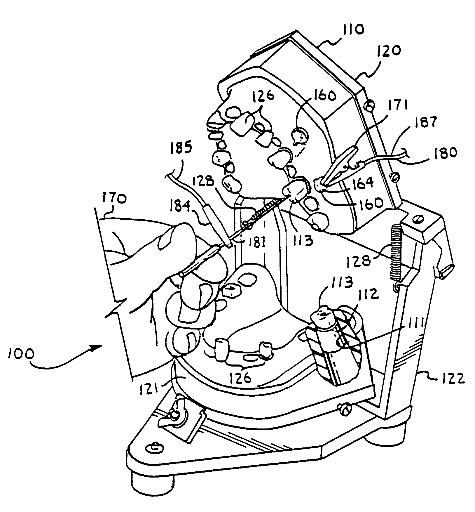 Dental training device