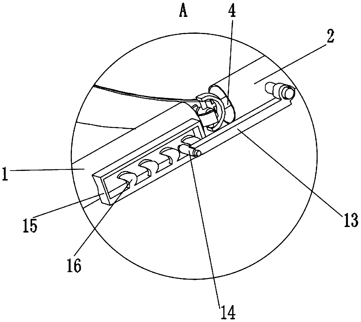 Foldable stretcher special for emergency internal medicine