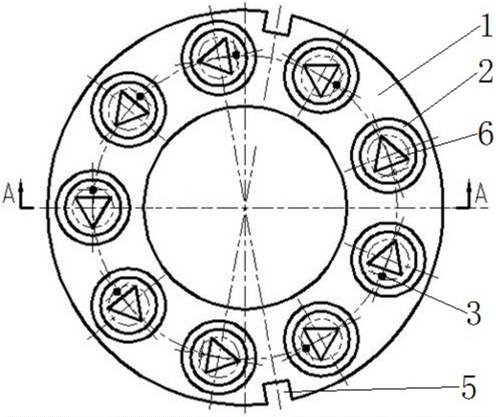 Ash fusibility tester and standard indicating supporting plate thereof