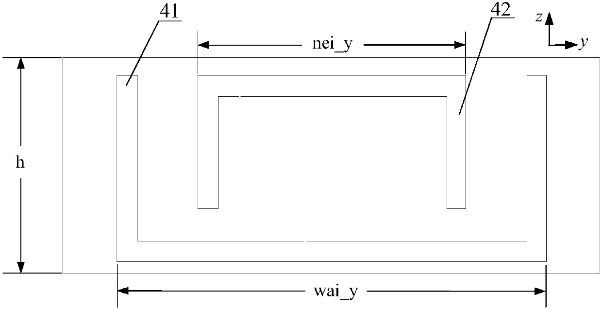 Three-dimensional metamaterial wave absorption body