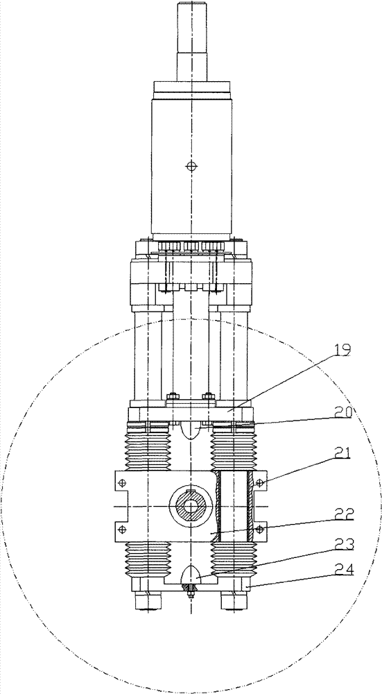 Main pin zero bias wire-controlled independent driven and steering automobile running mechanism and electric vehicle