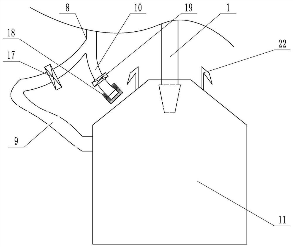 Drainage apparatus for intensive care