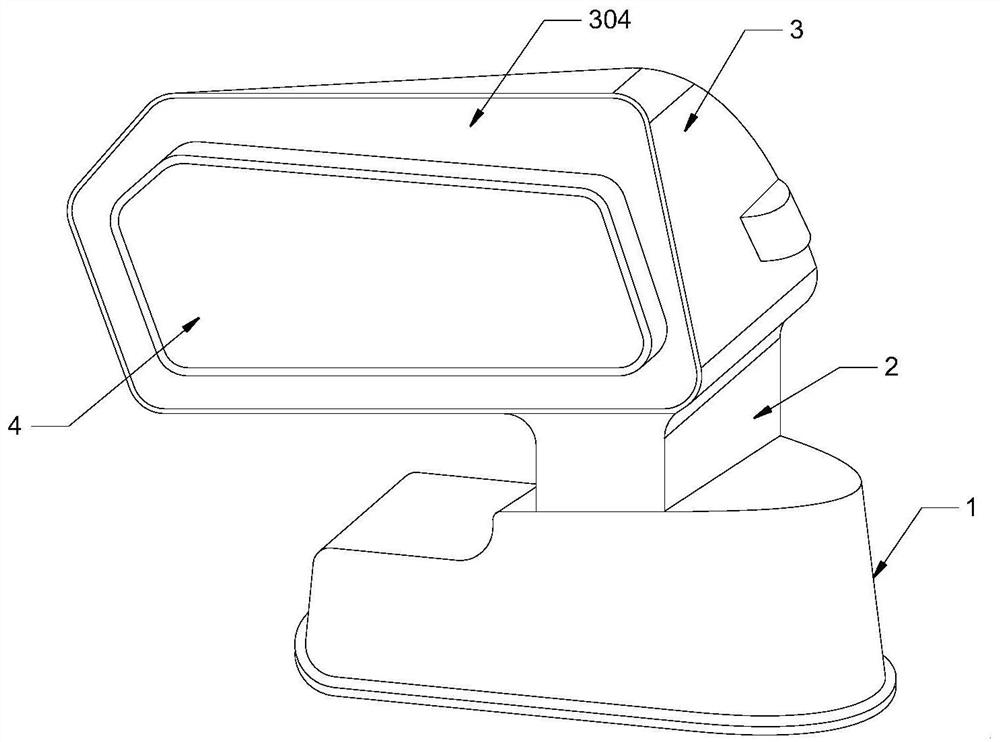 Automobile rearview mirror