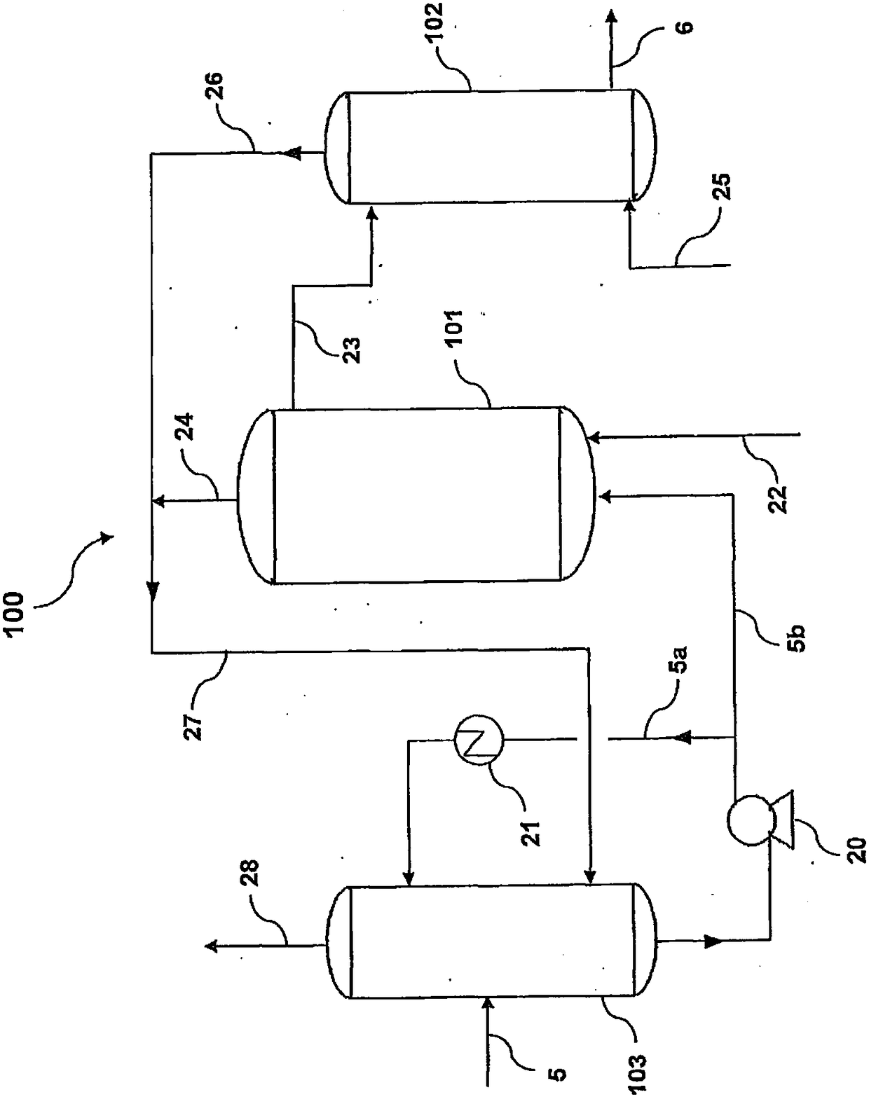 Method for revamping a high pressure melamine plant