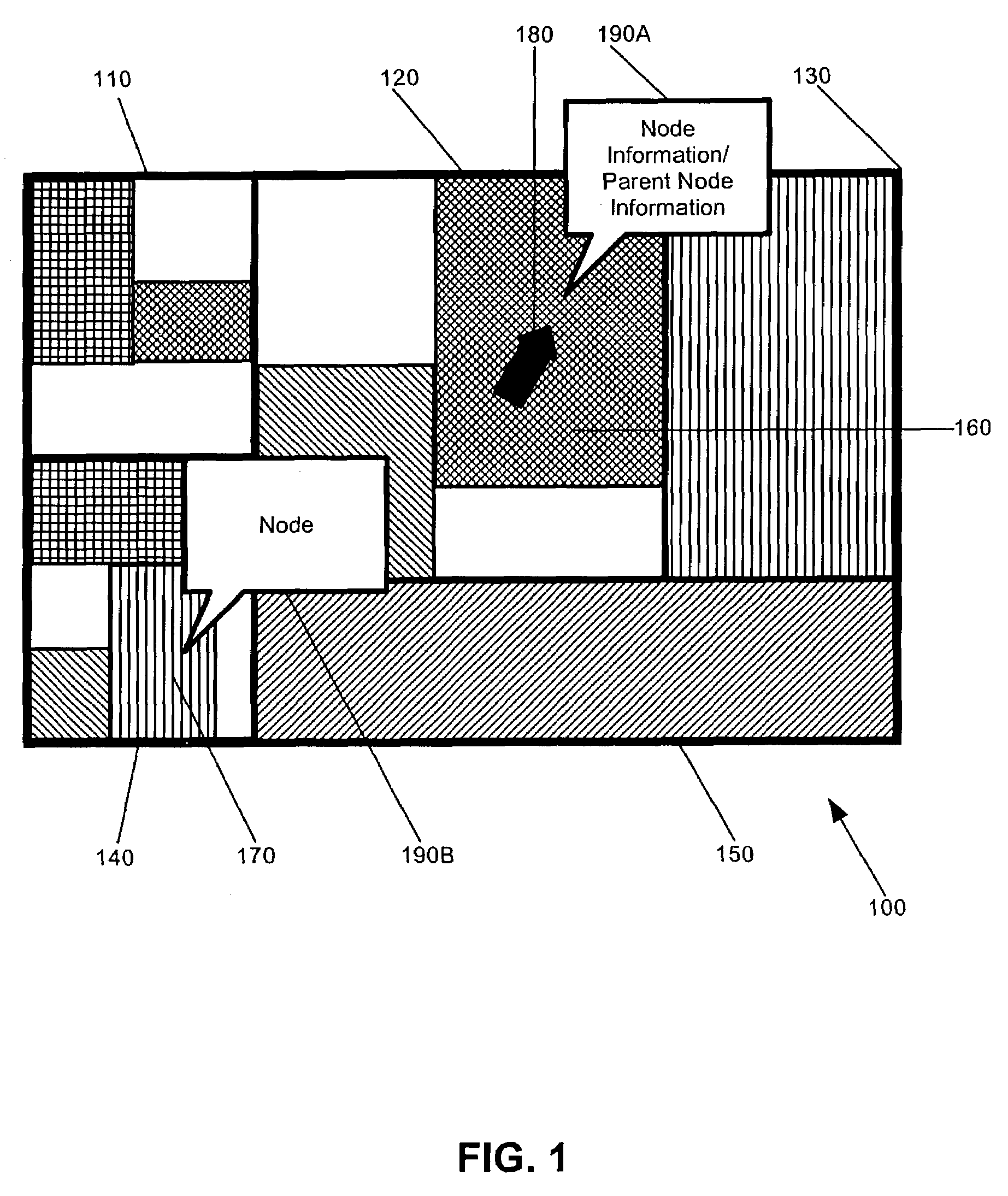 Displaying multi-ownership in a tree-map visualization