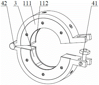 Clamping tool with magnetism and monitoring device adopting clamping tool