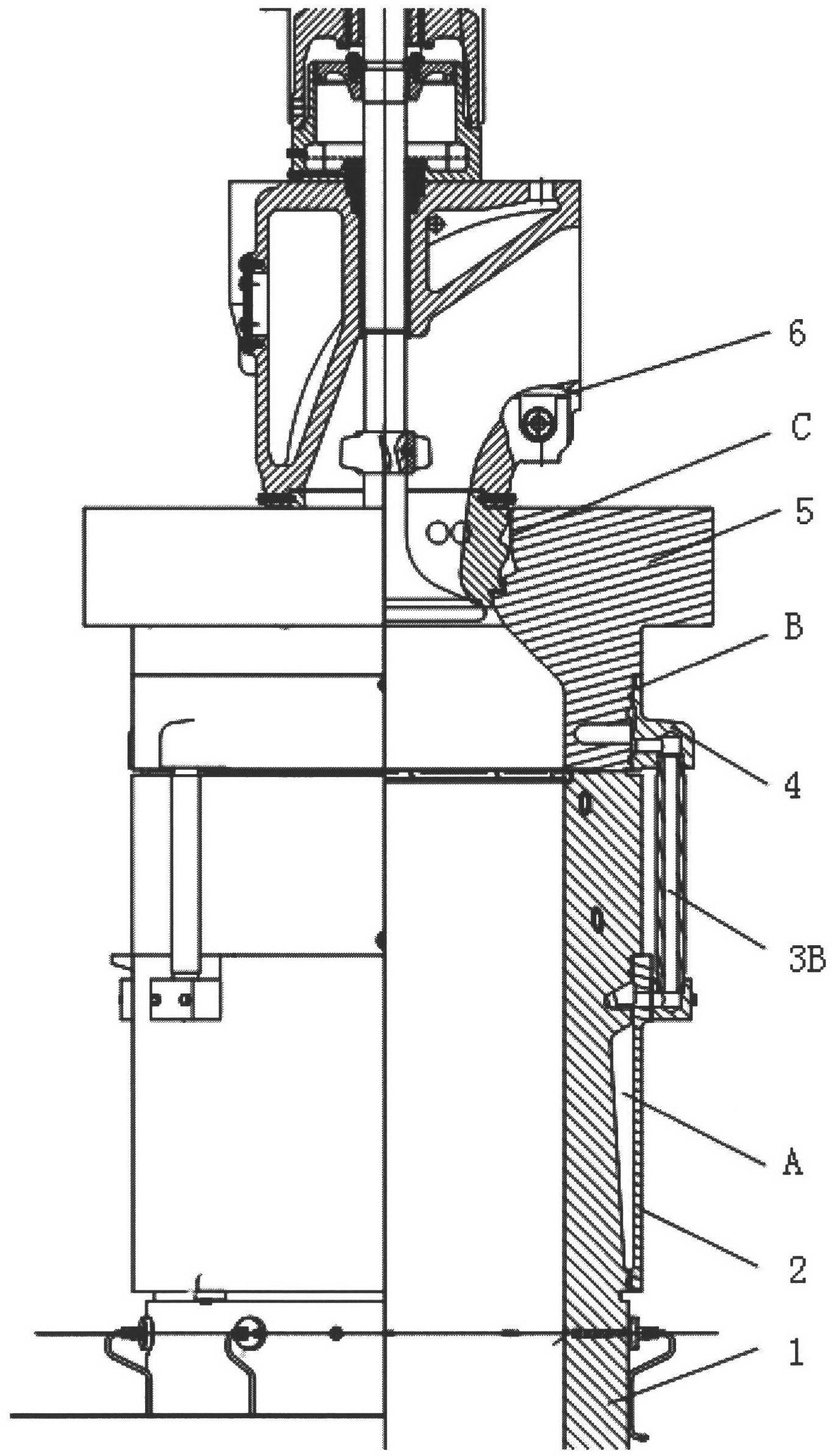 Water jacket of cylinder block of diesel engine as well as watertightness detection device and method of water jacket of cylinder block