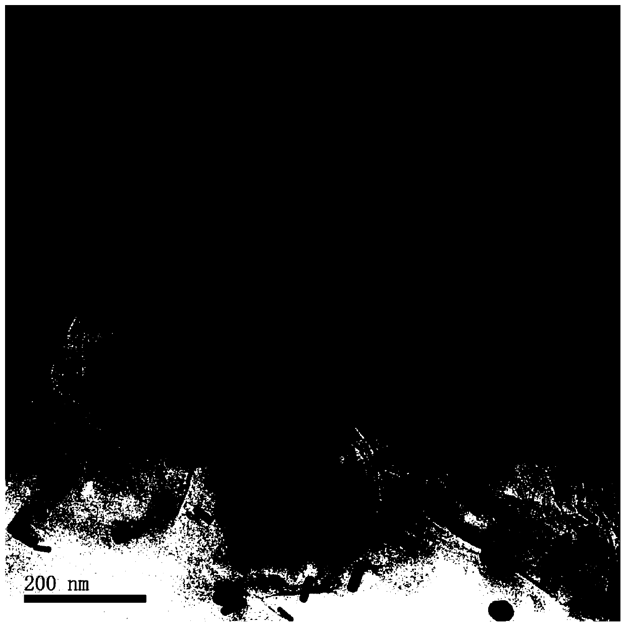 Method for in-situ synthesis of montmorillonite/gold nanorod composite materials