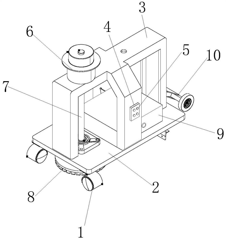 Maintenance processing device for municipal road and bridge movement