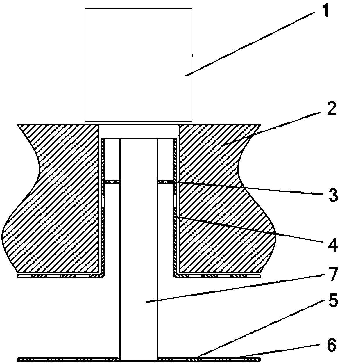 A superconducting cyclotron vacuum exhaust system