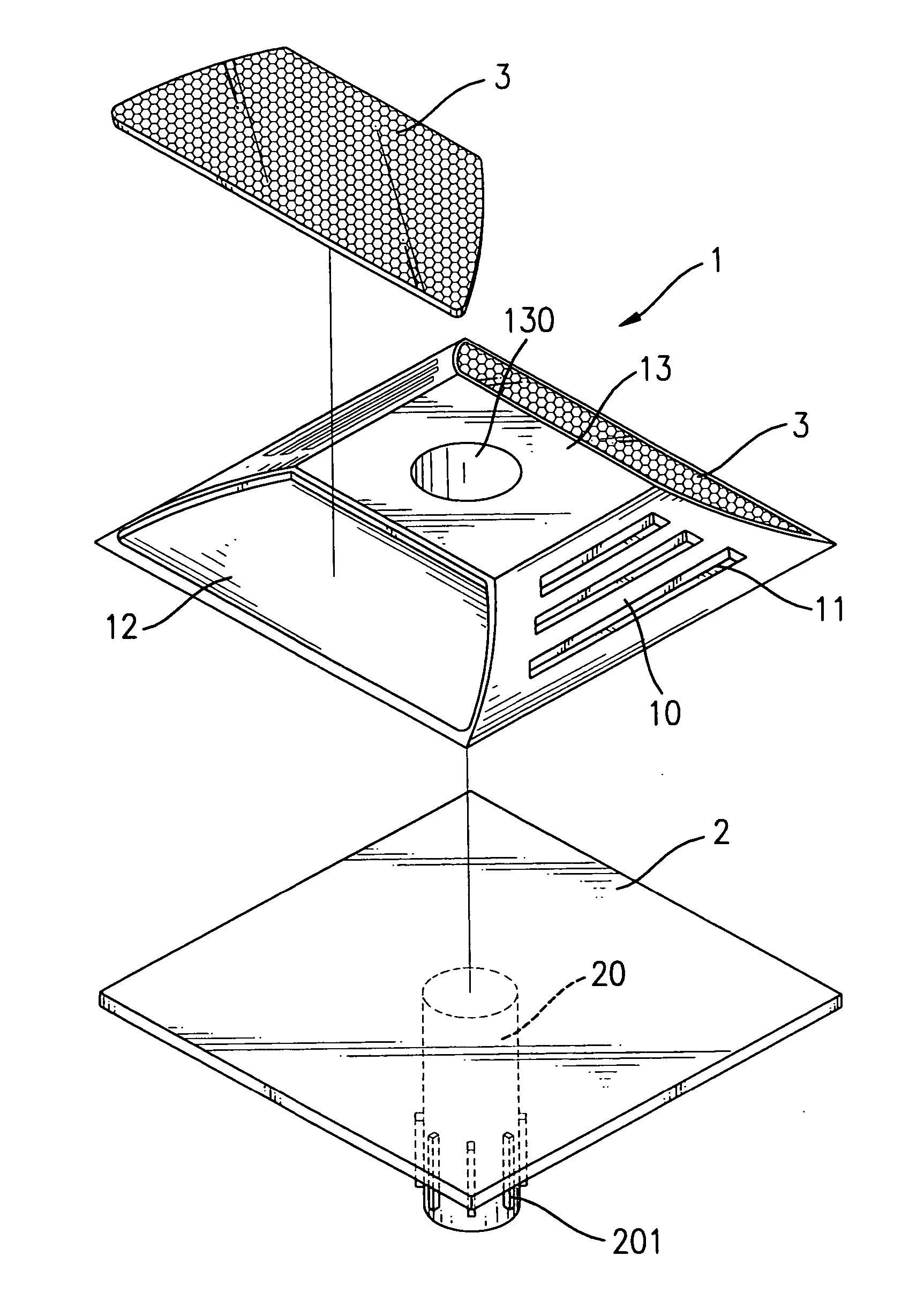 Roadway projecting marker