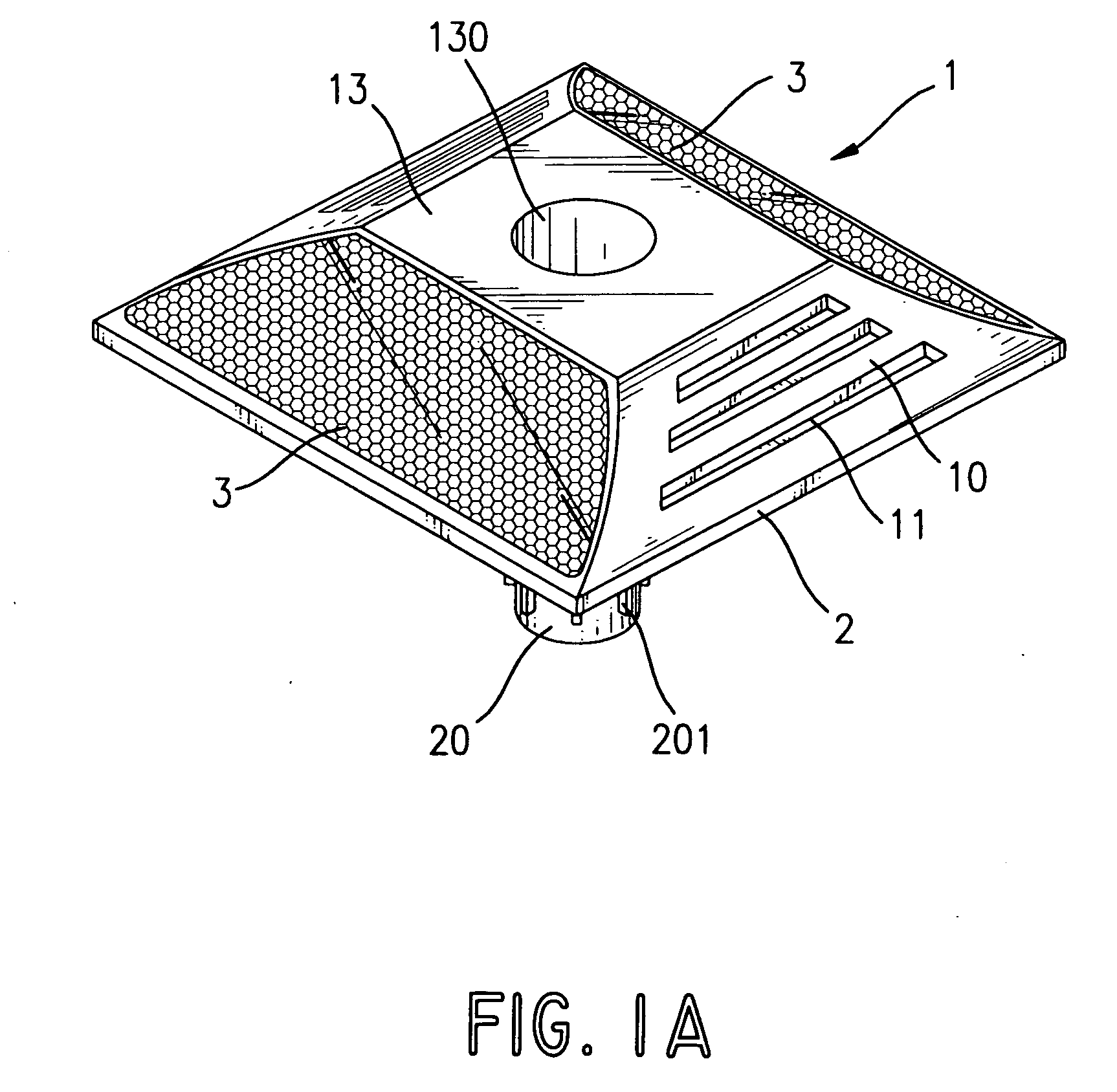 Roadway projecting marker