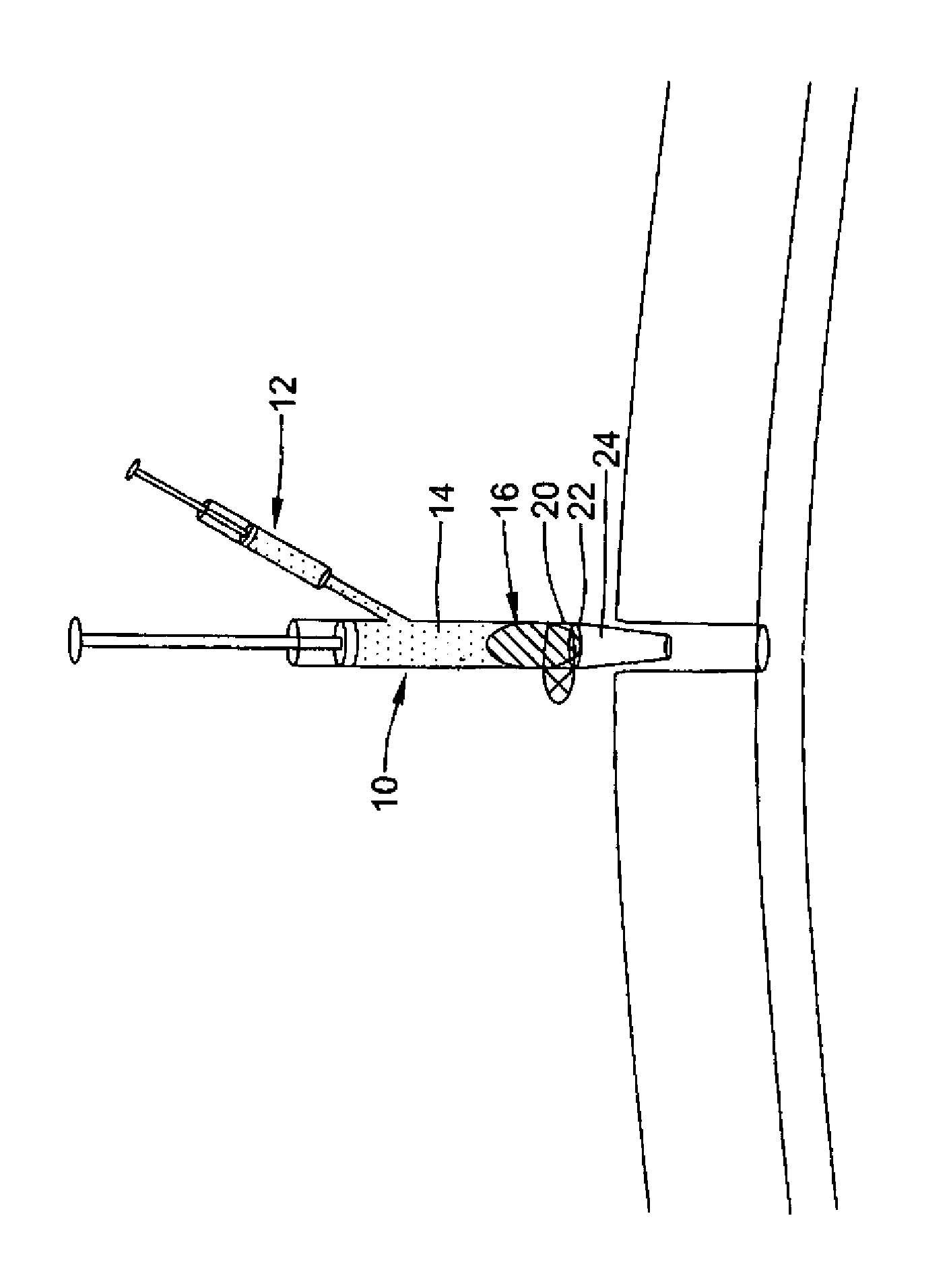 Cross-linked gelatin composition coated with a wetting agent