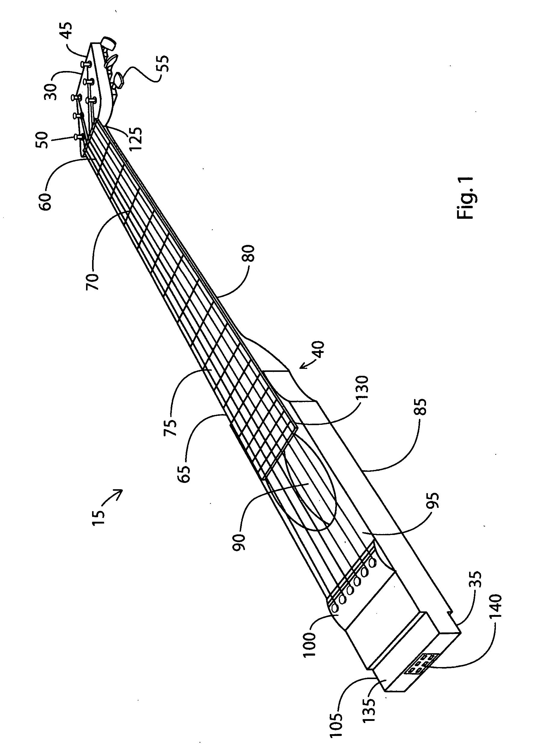 Interchangable and modular acoustic and electric guitar apparatus